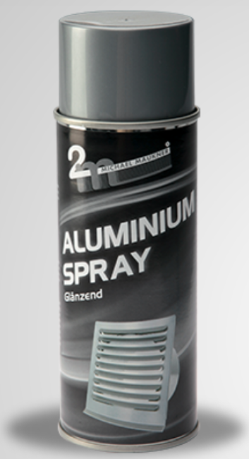 Aluminiumspray glänzend